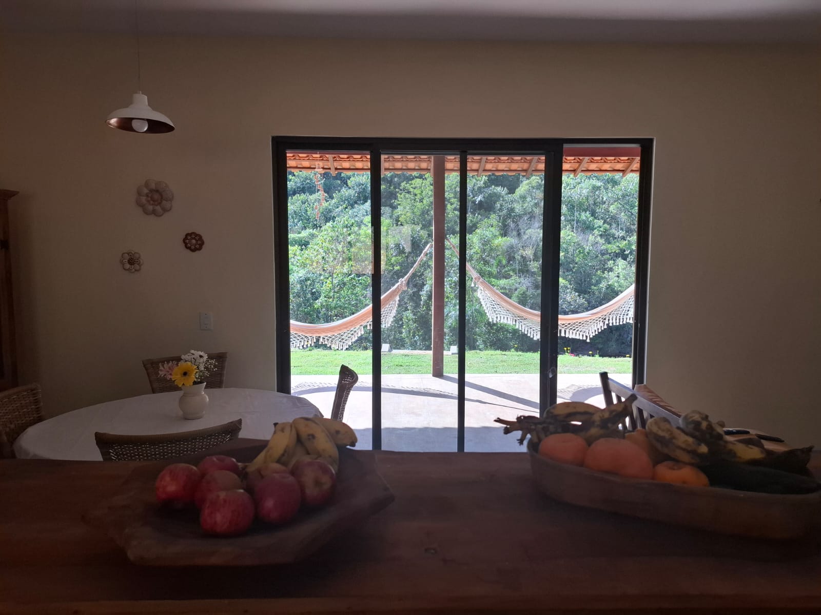 Vista para varanda